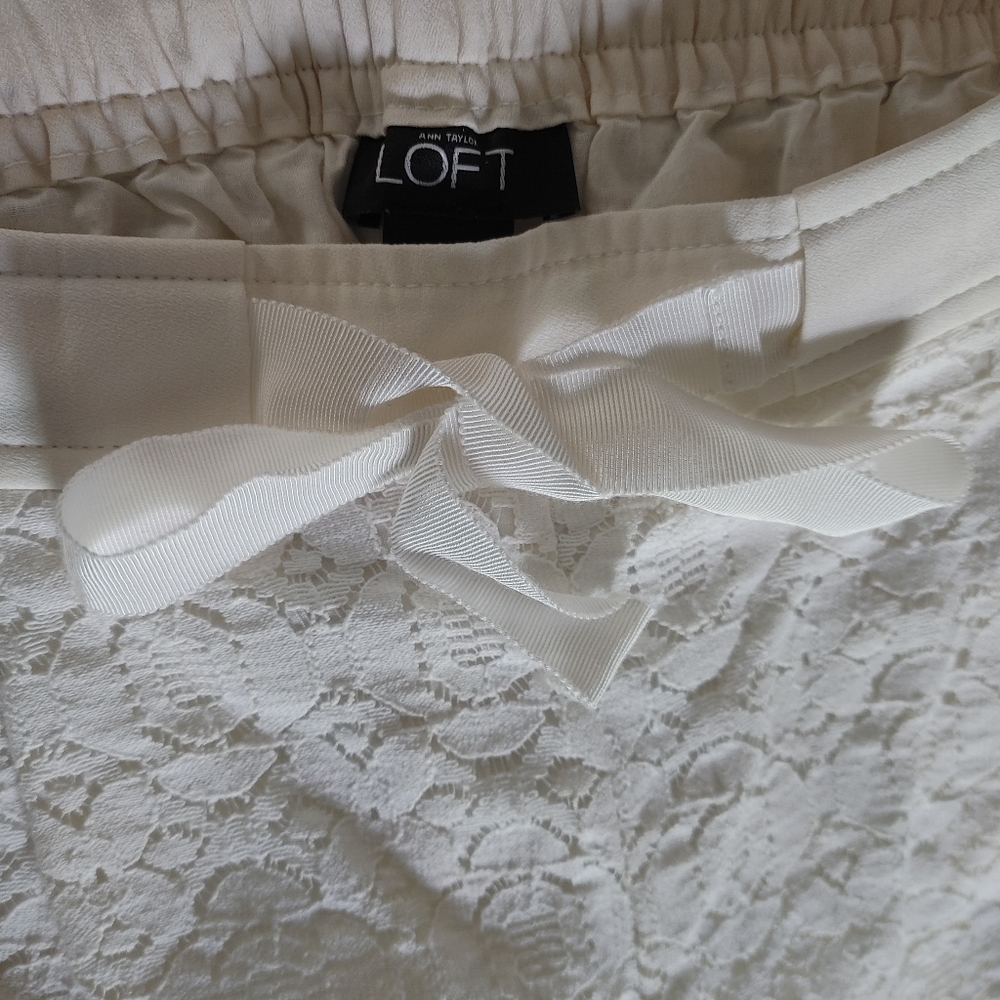Loft, size 0, white